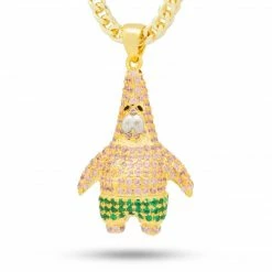 King_ice SpongeBob X King Ice - Iced Patrick Necklace