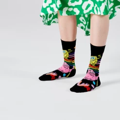 Fba-happysocks SpongeBob SquarePants Bubble In Paradise Socks