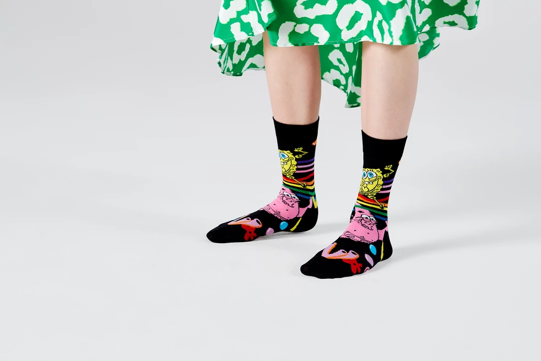 Fba-happysocks SpongeBob SquarePants Bubble In Paradise Socks 2 Fba-happysocks SpongeBob SquarePants Bubble In Paradise Socks