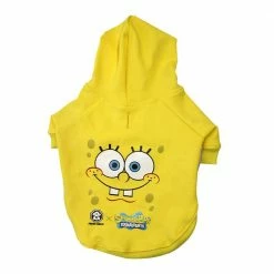 Fresh_pawz Pet Products SpongeBob SquarePants Big Face Pet Hoodie