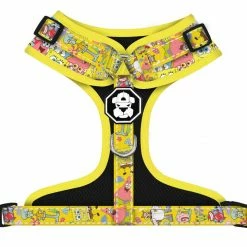Fresh_pawz Pet Products SpongeBob SquarePants And Friends Adjustable Mesh Pet Harness