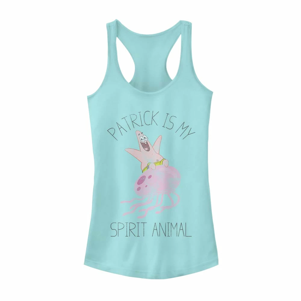Fifthsun Patrick Spirit Animal Women's Racerback Tank Top 1 Fifthsun Patrick Spirit Animal Women's Racerback Tank Top