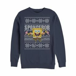 Fifthsun Clothing SpongeBob SquarePants Dancing Sponge Crew Neck Sweatshirt