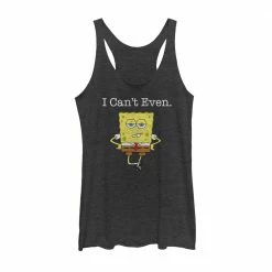 Fifthsun Clothing SpongeBob I Can't Even Racerback Tank Top