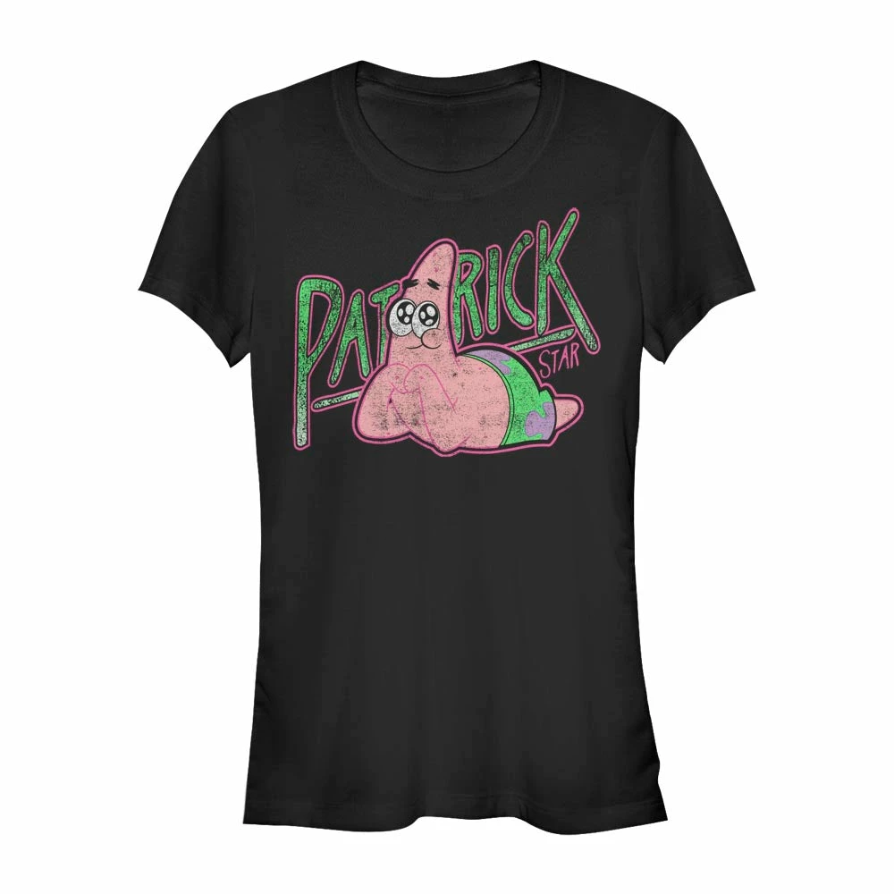 Fifthsun Clothing Patrick Star 90's Women's Short Sleeve T-Shirt 1 Fifthsun Clothing Patrick Star 90's Women's Short Sleeve T-Shirt