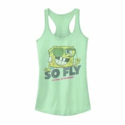 Fifthsun SpongeBob So Fly Women's Racerback Tank Top