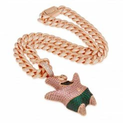King_ice SpongeBob X King Ice - XL Patrick Star Necklace