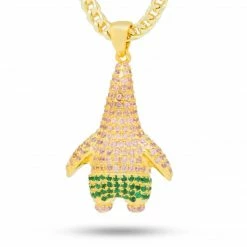 King_ice SpongeBob X King Ice - Iced Patrick Necklace