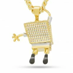 King_ice SpongeBob X King Ice - The I'm Ready! Necklace