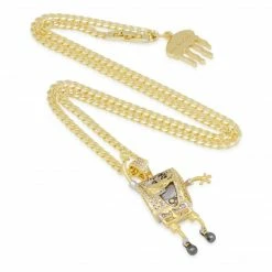 King_ice SpongeBob X King Ice - The I'm Ready! Necklace 6 King_ice SpongeBob X King Ice - The I'm Ready! Necklace