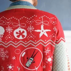 Shiphero-roody SpongeBob Krabby Christmas Ugly Holiday Sweater Clothing