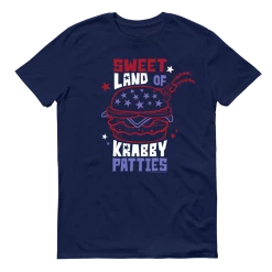 Monster Digital SpongeBob SquarePants The Krusty Krab Land Of Krabby Patties Adult Short Sleeve T-Shirt