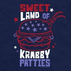 Monster Digital SpongeBob SquarePants The Krusty Krab Land Of Krabby Patties Adult Short Sleeve T-Shirt