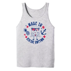 Dtg2go SpongeBob SquarePants Made In Bikini Bottom Adult Tank Top