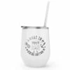 Monetyze-vismark Drinkware SpongeBob SquarePants Made In Bikini Bottom Laser Engraved Tumbler With Straw