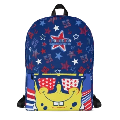 Printful SpongeBob SquarePants Star Pattern Backpack