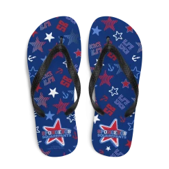 Printful Accessories SpongeBob SquarePants Star Pattern Flip Flops