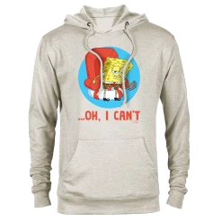 Dtg2go SpongeBob SquarePants Oh, I Can't Meme Lightweight Hooded Sweatshirt