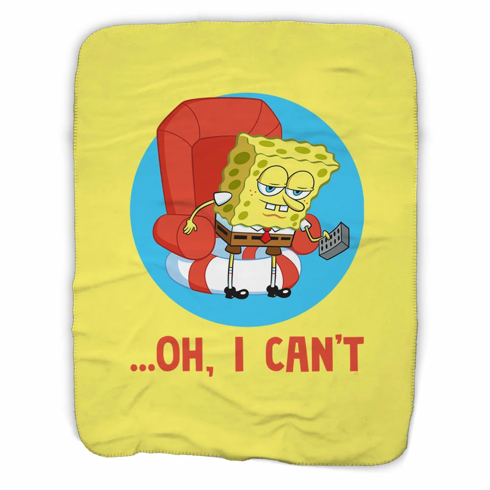 Progift SpongeBob SquarePants Oh, I Can't Meme Sherpa Blanket Kids & Baby 1 Progift SpongeBob SquarePants Oh, I Can't Meme Sherpa Blanket Kids & Baby
