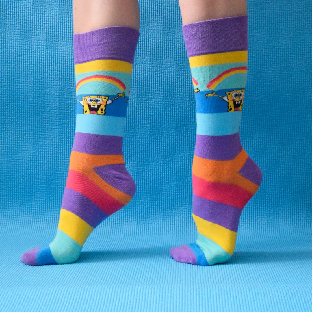 Fba-sock101 SpongeBob SquarePants Imagination Socks 6 Fba-sock101 SpongeBob SquarePants Imagination Socks