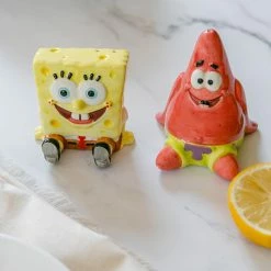 Shiphero-logosunlimited SpongeBob And Patrick Salt And Pepper Shaker Set Home & Office