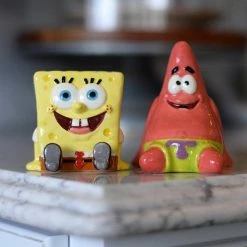 Shiphero-logosunlimited SpongeBob And Patrick Salt And Pepper Shaker Set Home & Office