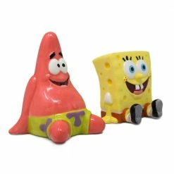 Shiphero-logosunlimited SpongeBob And Patrick Salt And Pepper Shaker Set Home & Office