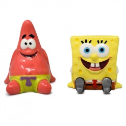 Shiphero-logosunlimited SpongeBob And Patrick Salt And Pepper Shaker Set Home & Office