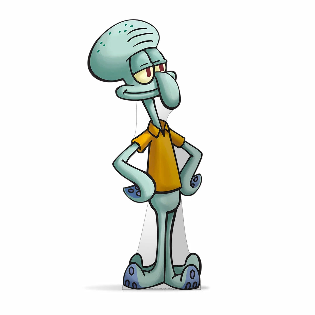 Advancedgraphics Home & Office Squidward Cardboard Cutout Standee 1 Advancedgraphics Home & Office Squidward Cardboard Cutout Standee