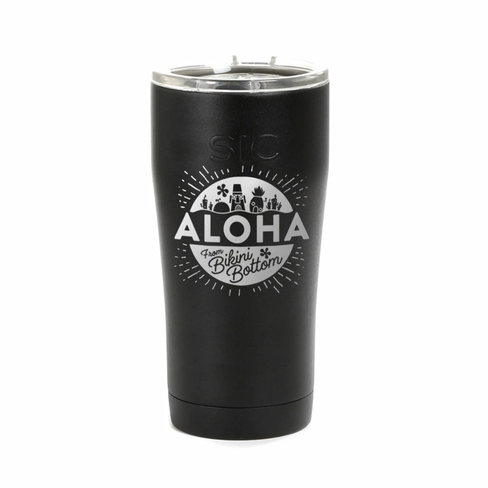 Monetyze-vismark SpongeBob SquarePants Aloha Laser Engraved SIC Tumbler Drinkware 5 Monetyze-vismark SpongeBob SquarePants Aloha Laser Engraved SIC Tumbler Drinkware