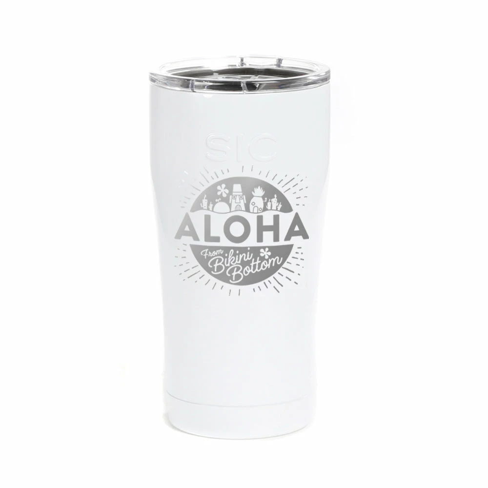 Monetyze-vismark SpongeBob SquarePants Aloha Laser Engraved SIC Tumbler Drinkware 1 Monetyze-vismark SpongeBob SquarePants Aloha Laser Engraved SIC Tumbler Drinkware