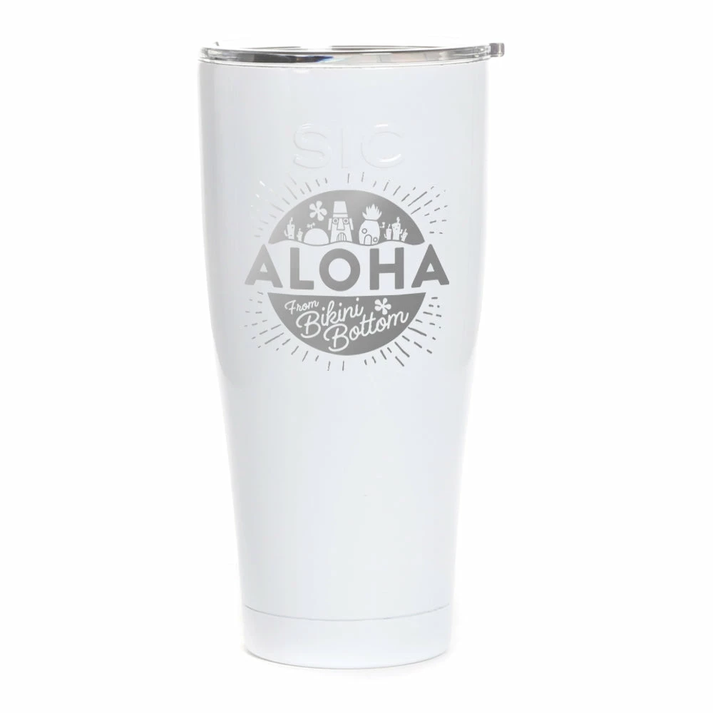Monetyze-vismark SpongeBob SquarePants Aloha Laser Engraved SIC Tumbler Drinkware 7 Monetyze-vismark SpongeBob SquarePants Aloha Laser Engraved SIC Tumbler Drinkware