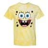Wild-bobby SpongeBob SquarePants Big Face Tie-Dye Short Sleeve T-Shirt Clothing