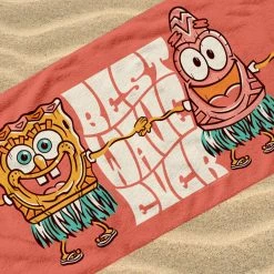 Progift Kids & Baby SpongeBob SquarePants Best Wave Ever Beach Towel 5 Progift Kids & Baby SpongeBob SquarePants Best Wave Ever Beach Towel