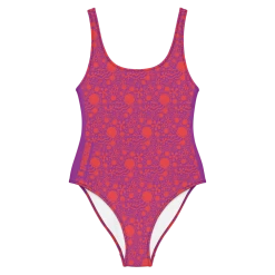 Printful Clothing SpongeBob SquarePants Jellyfish Fields Women's One-Piece Swimsuit