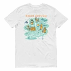 Monster Digital SpongeBob SquarePants Welcome To Paradise Adult Short Sleeve T-Shirt Clothing