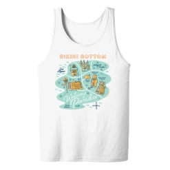 Monster Digital SpongeBob SquarePants Welcome To Paradise Adult Tank Top