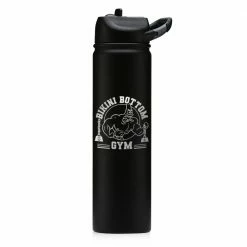 Monetyze-vismark SpongeBob SquarePants Patrick Bikini Bottom Gym Laser Engraved Short SIC Water Bottle Drinkware