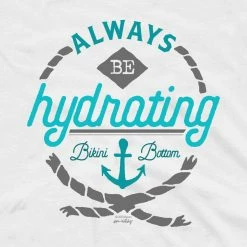Monster Digital SpongeBob SquarePants "Always Be Hydrating" Adult Tank Top Clothing