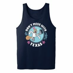 Monster Digital SpongeBob SquarePants Sandy Cheeks Don't Mess With Texas Adult Tank Top Clothing