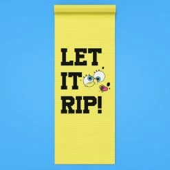 Disruptsports Accessories SpongeBob SquarePants Let It Rip Yoga Mat