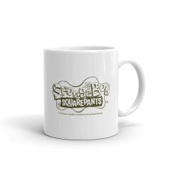 Monetyze-casetry SpongeBob SquarePants Wash Your Fins White Mug