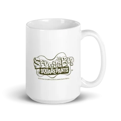 Monetyze-casetry SpongeBob SquarePants Wash Your Fins White Mug