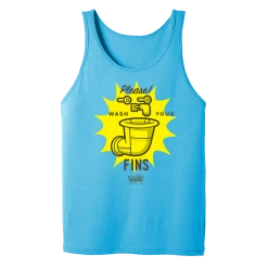 Dtg2go Clothing SpongeBob SquarePants Wash Your Fins Adult Tank Top 7 Dtg2go Clothing SpongeBob SquarePants Wash Your Fins Adult Tank Top