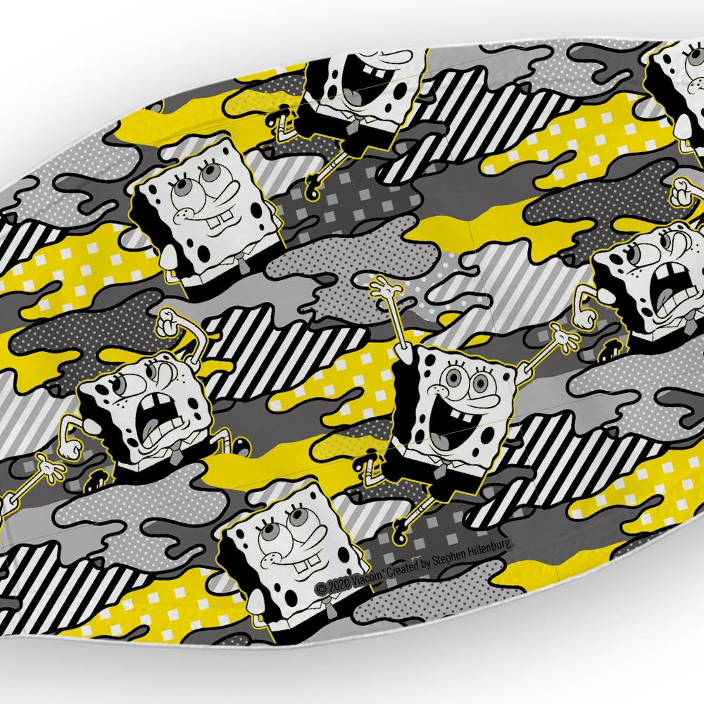 Progift SpongeBob SquarePants Camo Washable Face Mask 2 Progift SpongeBob SquarePants Camo Washable Face Mask