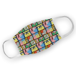 Progift SpongeBob SquarePants Grid Washable Face Mask Accessories