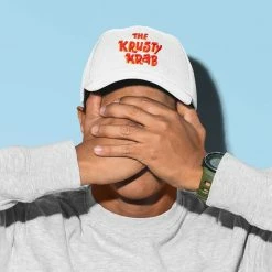 Fba-capstone The Krusty Krab Embroidered Hat Accessories