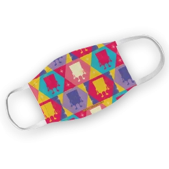 Progift SpongeBob SquarePants Silhouette Washable Face Mask Accessories