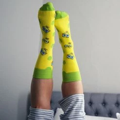 Fba-sock101 SpongeBob SquarePants Faces Adult Unisex Socks Accessories