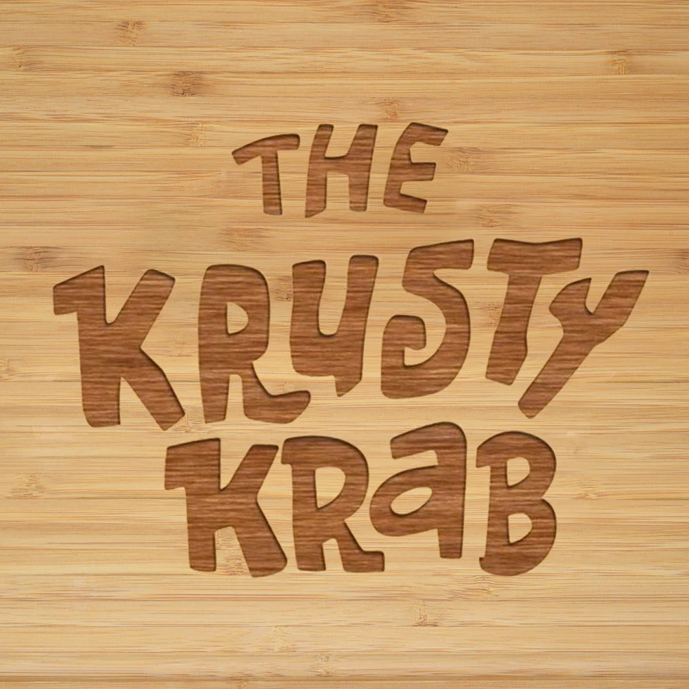 Progift Home & Office The Krusty Krab Cutting Board 3 Progift Home & Office The Krusty Krab Cutting Board